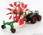 FENDT  VARIO 1050 TRACTOR WITH WHIRL RAKE TRAILER 2016  GREEN GREY RED