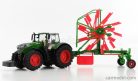 FENDT  VARIO 1050 TRACTOR WITH WHIRL RAKE TRAILER 2016  GREEN GREY RED
