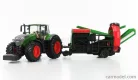 FENDT  VARIO 1050 TRACTOR WITH CULTIVATOR TRAILER 2016  GREEN GREY RED