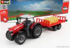 MASSEY FERGUSON  8740S TRACTOR WITH TRAILER 2016  RED