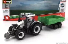 VALTRA  N174 TRACTOR WITH TIPPING TRAILER 2017  WHITE BLACK GREEN
