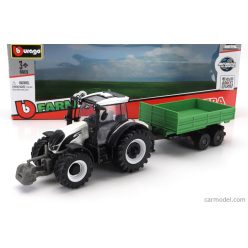   VALTRA  N174 TRACTOR WITH TIPPING TRAILER 2017  WHITE BLACK GREEN