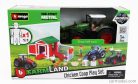 FENDT  SET FARM CHICKEN COOP PLAY VARIO 1050 TRACTOR 2016  GREEN