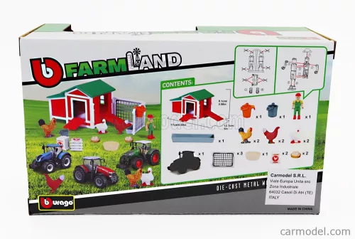 FENDT  SET FARM CHICKEN COOP PLAY VARIO 1050 TRACTOR 2016  GREEN
