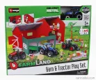NEW HOLLAND  SET FARM BARN & TRACTOR PLAY T7.315 TRACTOR 2009  BLUE