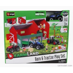   NEW HOLLAND  SET FARM BARN & TRACTOR PLAY T7.315 TRACTOR 2009  BLUE