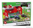 FENDT  SET FARM BARN & TRACTOR PLAY 1050 VARIO TRACTOR 2016  GREEN