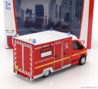 RENAULT  MASTER VAN VEHICULE DE SECOURS ET D'ASSISTANCE AUX VICTIMES AMBULANCE SAPEURS POMPIER 1994  RED WHITE