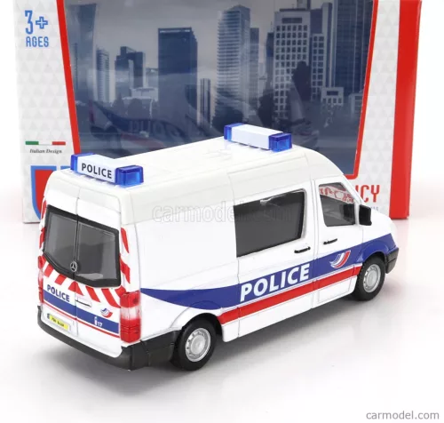MERCEDES BENZ  SPRINTER VAN VEHICULE DE SECOURS ET D'ASSISTANCE AUX VICTIMES AMBULANCE SAPEURS POMPIER 2019  RED WHITE