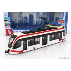 TRAM  CITY TRAM AUTOBUS  WHITE RED BLACK