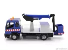 MAN  TRUCK GRU CRANE ELEVATOR CON PIATTAFORMA CESTELLO 2-ASSI 2010  BLUE SILVER