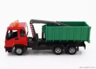 MAN  TRUCK CASSONE RIBALTABILE TRASPORTO RIFIUTI URBANI 3-ASSI 2010  RED GREEN