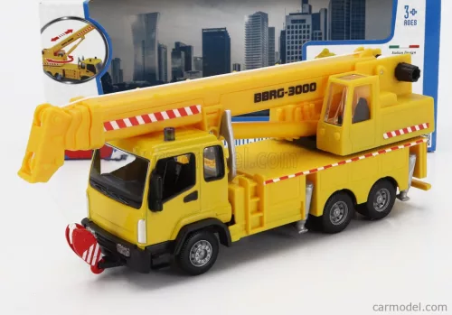 MAN  TRUCK CRANE GRU B-B-R-G-3000 3-ASSI 2010  YELLOW