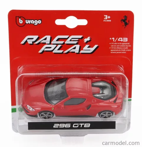 FERRARI  296 GTB HYBRID 830HP V6 2021  RED