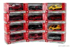 FERRARI  SET ASSORTMENT 12 PIECES WITH EXIBITOR - CON ESPOSITORE  /