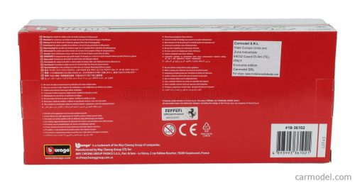 FERRARI  SET 3X MONZA SP2 2018 - FXX-K N 10 2015 - ROMA 2019  RED BLACK