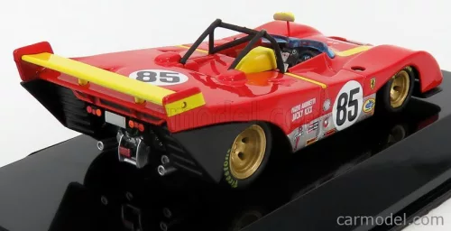 FERRARI  312PB N 85 WINNER 6h WATKINS GLEN 1972 J.ICKX - M.ANDRETTI  RED YELLOW