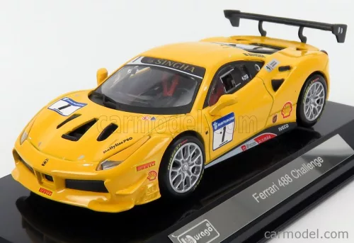 FERRARI  488 CHALLENGE N 1 2016  YELLOW