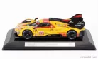 FERRARI  499P 3.0L TURBO V6 TEAM AF CORSE N  83 24h LE MANS 2024 ROBERT KUBICA - ROBERT SHWARTZMAN - YIFEI YE - WITH SHOWCASE  YELLOW RED