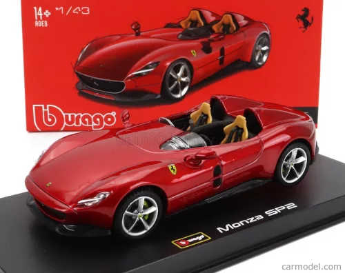 FERRARI  MONZA SP2 2018  RED MET