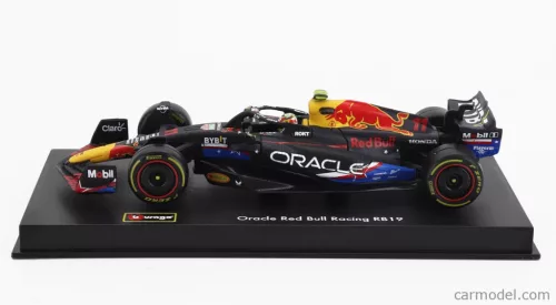 RED BULL  F1  RB19 TEAM ORACLE RED BULL RACING N 11 4th AUSTIN USA GP 2023 SERGIO PEREZ - WITH PILOT AND SHOWCASE  MATT BLUE