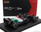 ALFA ROMEO  F1  C43 TEAM STAKE N 24 MONZA ITALY GP 2023 GUANYU ZHOU - WITH PILOT AND SHOWCASE  BLACK RED WHITE GREEN