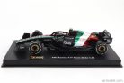 ALFA ROMEO  F1  C43 TEAM STAKE N 24 MONZA ITALY GP 2023 GUANYU ZHOU - WITH PILOT AND SHOWCASE  BLACK RED WHITE GREEN