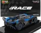 BUGATTI  BOLIDE W16 8.0 FOUR-TURBO 1850hp 500km/h 2020 - CON VETRINA - WITH SHOWCASE  BLUE BLACK