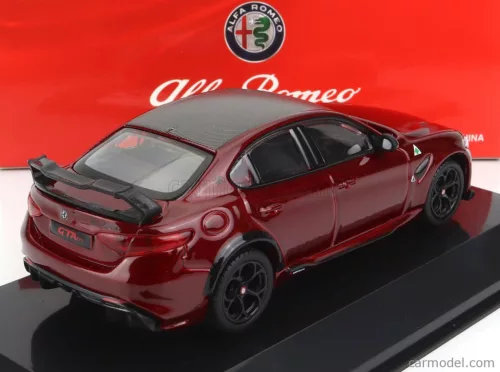 ALFA ROMEO  GIULIA GTAm 2020 - WITH HARD SHOWCASE - EXCLUSIVE CARMODEL  ROSSO GTA - RED MET