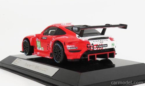 PORSCHE  911 991-2 RSR TEAM PORSCHE GT N 91 24h LE MANS 2020 R.LIETZ - G.BRUNI - F.MAKOWIECKI  RED WHITE