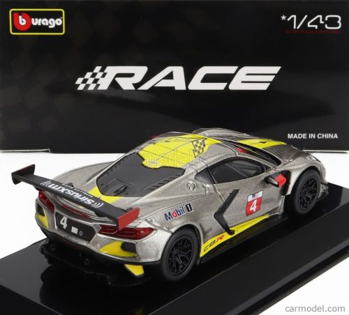 CHEVROLET  C8.R 6.2L V8 TEAM CORVETTE RACING N 4 RACING 2021  GREY YELLOW