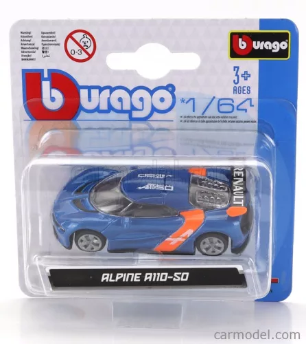 RENAULT  ALPINE A110 COUPE 2019  BLUE ORANGE