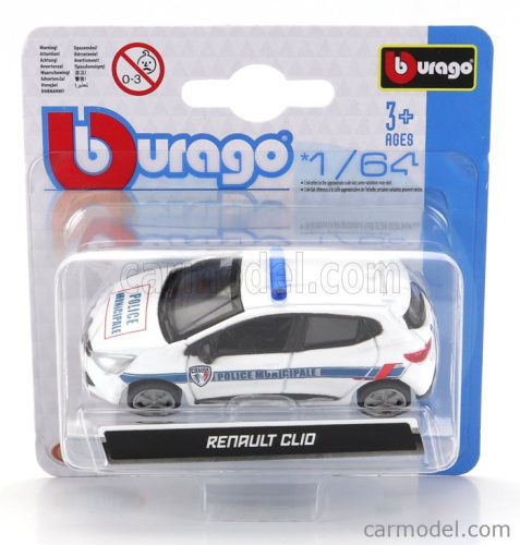 RENAULT  CLIO POLICE MUNICIPALE 2019  WHITE BLUE