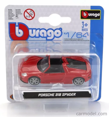 PORSCHE  918 SPYDER 2010  RED