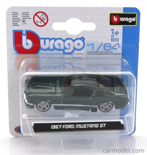 FORD USA  MUSTANG GT500 COUPE 1967  GREEN