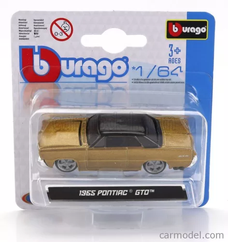 PONTIAC  GTO COUPE 1965  GOLD BLACK