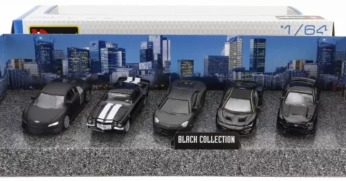 AUDI  R8 - CHEVROLET CAMARO Z/28 - LAMBORGHINI AVENTADOR - CENTENARIO - FORD USA MUSTANG  BLACK