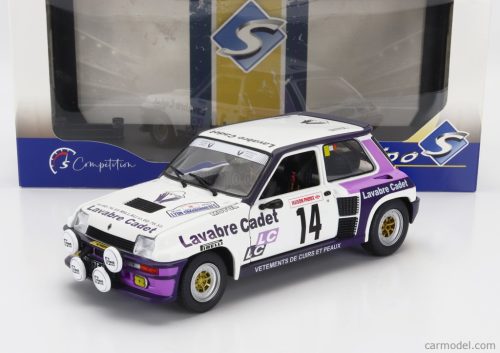 RENAULT  R5 TURBO (night version) N 14 RALLY INTERNATIONAL LYON CHARBONNIERES DIDIER AURIOL - JEAN YVES TUSSIOT