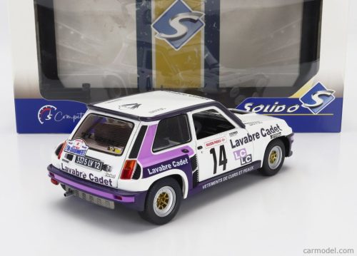 RENAULT  R5 TURBO (night version) N 14 RALLY INTERNATIONAL LYON CHARBONNIERES DIDIER AURIOL - JEAN YVES TUSSIOT