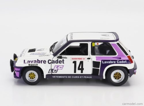 RENAULT  R5 TURBO (night version) N 14 RALLY INTERNATIONAL LYON CHARBONNIERES DIDIER AURIOL - JEAN YVES TUSSIOT