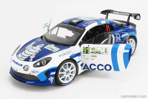 RENAULT A110 ALPINE N 91 WINNER RGT CLASS RALLY MONZA 2020 P.RAGUES - J.PESENTI