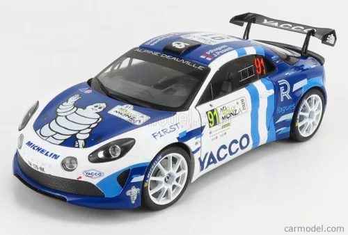 RENAULT A110 ALPINE N 91 WINNER RGT CLASS RALLY MONZA 2020 P.RAGUES - J.PESENTI