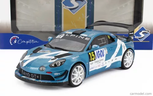 RENAULT  ALPIUNE A110 RGT N 15 RALLY MONT BLANC 2024 RAPHAEL ASTIER - DENIS GIRAUDET  BLUE WHITE