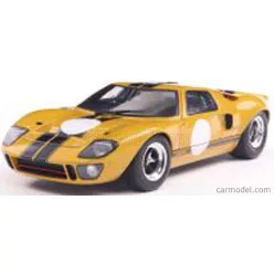 FORD USA  GT40 MKI N 0 RACING 1968  YELLOW BLACK