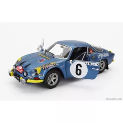   RENAULT - ALPINE A110 1600S (night version) N 6 RALLY MONTECARLO 1972 J.CANDRUET - P.PAGANI