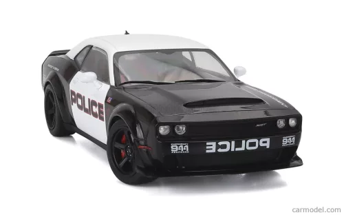 DODGE  CHALLENGER R/T SCAT PACK HIGHWAY POLICE 2023  BLACK WHITE