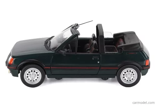 PEUGEOT  205 CTI MKI (GTi) 1.6 CABRIOLET 1986  GREEN MET
