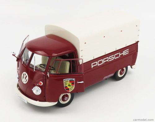 VOLKSWAGEN  T1 PICK-UP PORSCHE SERVICE 1950  RED WHITE