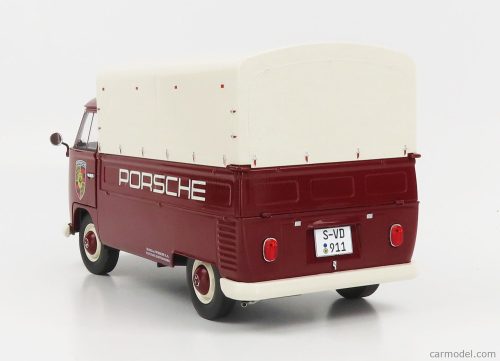 VOLKSWAGEN  T1 PICK-UP PORSCHE SERVICE 1950  RED WHITE