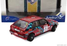 LANCIA  DELTA HF INTEGRALE 16V MARTINI N 1 WINNER RALLY SANREMO 1989 MIKI BIASION - TIZIANO SIVIERO  RED